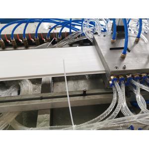 Dual Screw 250mm Width Pvc Ceiling Panel Extruder Machine Automatic