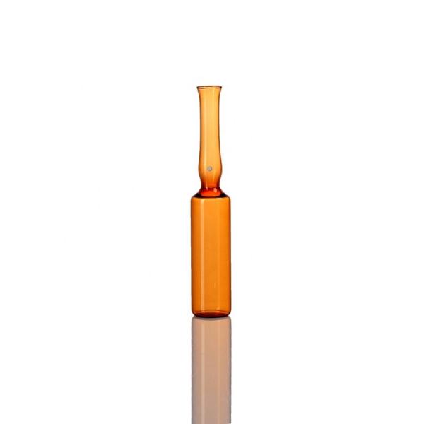 25ml amber high durable resistant to chemical attack thermal shock borosilicate