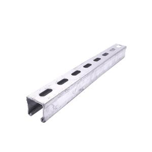 Anodizing Aluminum Solid Strut Channel Silver In Custom Lengths