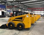 Heavy Duty 85HP Skid Wheel Loader With Mitsubishi Diesel Engine