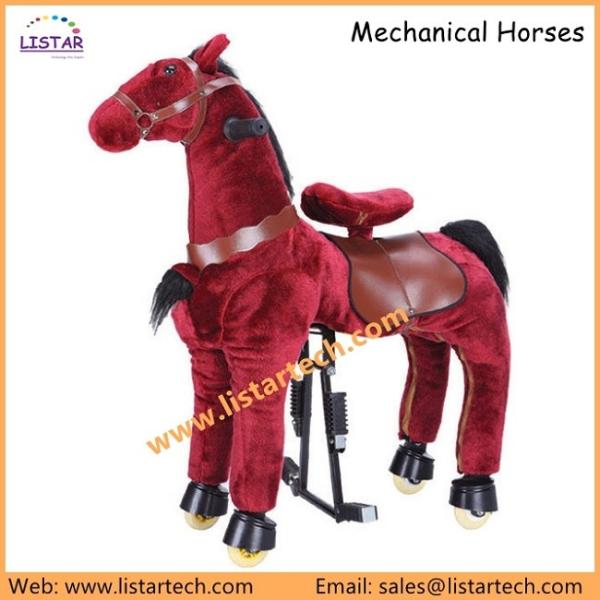 Action Pony Horse, Ride on Animal Toy, Medium Moving Rocking Horse Unique Gift