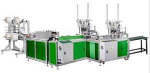 China 220V Disposable Mask Machine , Mask Making Machine 1 Year Warranty factory
