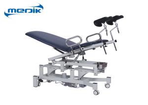 China 2 Sections Electric Gynecology Chair Height Adjustable Seat Lifting 0 - 22° factory