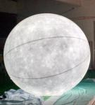 Custom Logo Large Advertising Inflatable Model Led Light Inflatable Moon Balloon