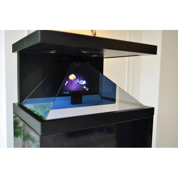 China Hologram Showcae 3D Holographic Pyramid Box For Museum Exhibition factory