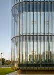 ASTM C1464 Curved Glass Curtain Walls 6106 Toughened Glass Wall