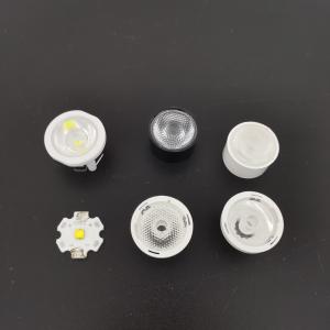 China Led Reflector Lens , Single 30x60degree LED Optical Lens For Led Lighting factory