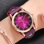 Ladies Fashion Watch , Gradient Colorful Fashion Design Wrist Watches ,Quartz