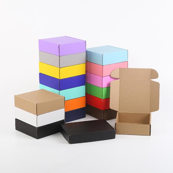 Kraft paper bread packaging box with tear-open feature