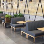 Restaurant & Hotel Couch Sofa, Club Booth Sofa, Lobby Couch, PU Leather