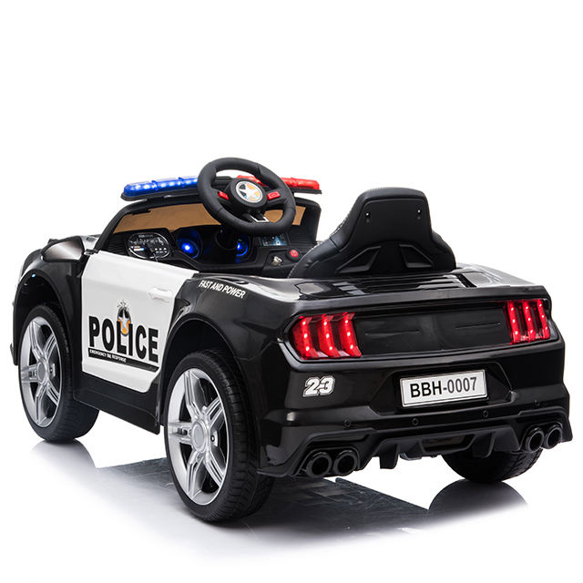 Remote Control Ride On 12V Electric Police Car for Kids and Age Range of 2 to 4 Years 2023