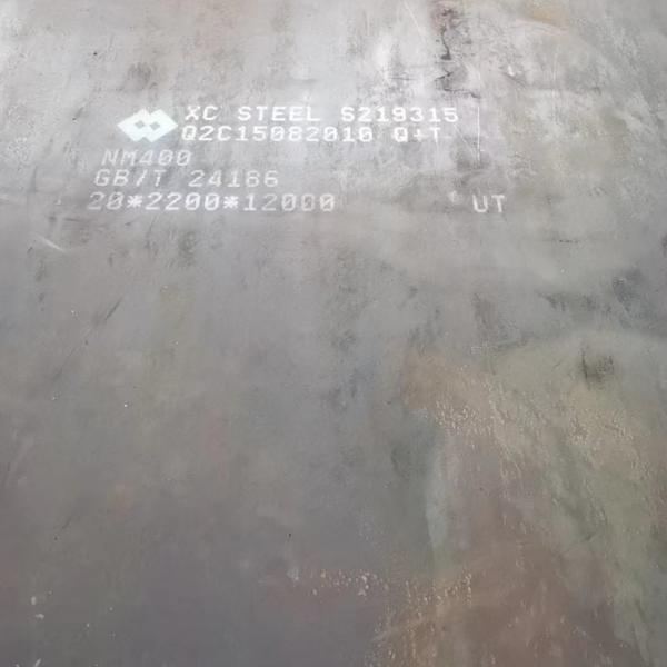 NM400 Steel Plate, NM400 Plate, Wear Resistant Steel HB 400 High Hardness Steel