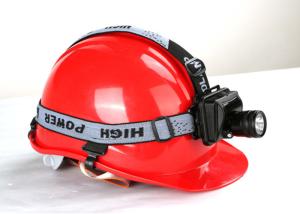 China IP65 300 lumen Explosion Proof LED Headlamp 3 Watt 16hrs Working Time factory