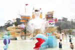 Giant Hotel Aqua Playground Children / Adults Friendly Water Slides