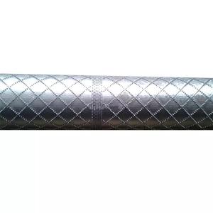 China High Wear Resistance Emboss Cylinder Steel Embossing Roller For Leather Machine factory