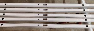 China Rust Resistance Aluminium Hollow Profile , Rectangular Aluminium Extrusion factory