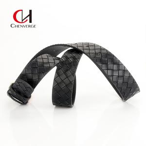 China Alloy Needle Buckle Ladies Leather Belt No rust Customized logo factory