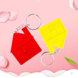 China Wintape 1 Meter 3ft Mini House Measuring Key Chain Tape Imperial Promotion Mini Tape Measure factory