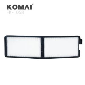 China Cabin Air Conditioner Filter Element 23B-07-62121 SC 80023 23B0762121 for Komatsu Excavator factory