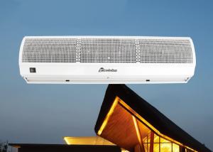 China 2024Low Noise Compact Air Curtain 40 Inch , Door Air Cutter With Touch Switch factory