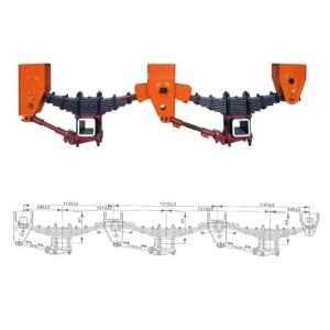 China 13*3 Mechanical Suspension for trailer on sale