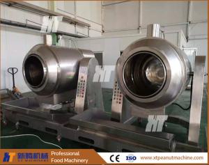 China ISO Peanut Sugar Coating Pan Machine Sugar Coating And Heating Machine factory