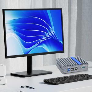6W Mini Computer Dual Gigabit Lan 2 Usb3.0 Fanless Embedded Box Pc