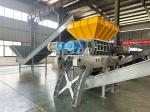 Automatic Single Shaft Plastic Shredder Crusher Combination Machine for