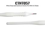 White Disposable Microblading Pen / Durable Permanent Makeup Manual Tattoo Pen