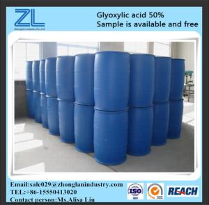 China glyoxylic acid used for hair ,CAS NO.:298-12-4 factory
