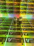 Art Paper CMYK Color Pharmaceutical Steroid Vial Labels ISO Approved