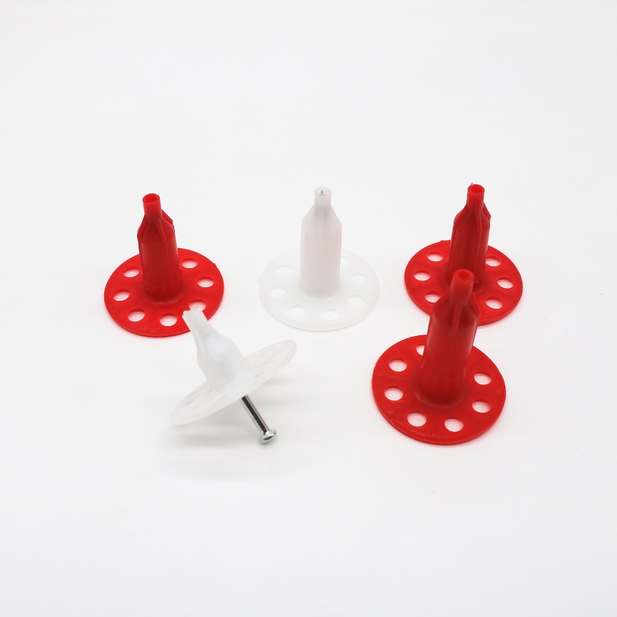 China Professional Manufacturer Plastic Insulation Nail Anchor Insulation Nail For Plastic Wall Anchor Thermal Insulation Nail