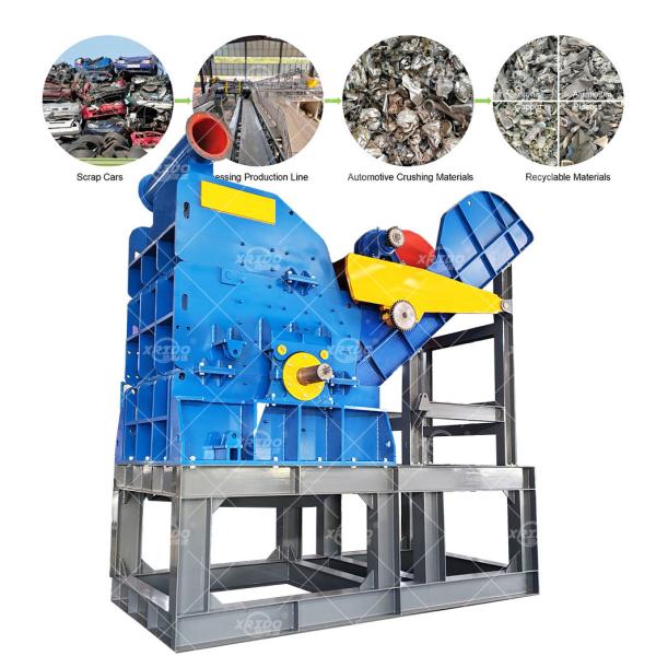 Scrap Home Appliance Plastic Metal Crusher Waste Home Appliance Recycling
