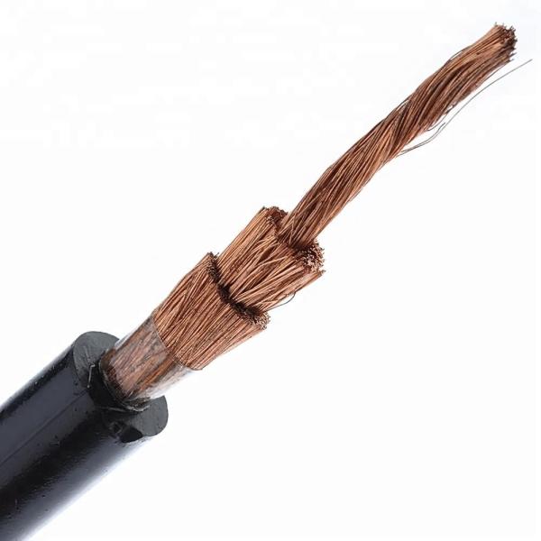 China IEC60245 CCA Rubber Insulation 450V Electric Welding Cable factory