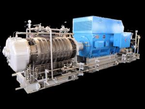 China Stainless Steel Steam Compressor Air Cooled 380V Compact And Sturdy Design factory