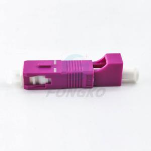 China Male To Female SC LC OM4 Fiber Optic Hybrid Adapter For FTTH Network factory