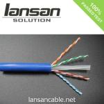 HDPE F / FTP 0.565mm Copper Cat6A Shielded Cable PVC Jacket