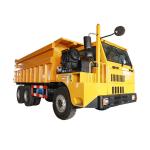 Heavy Duty 35 Tone Underground Dump Truck Yellow Tipper Truck 276kW