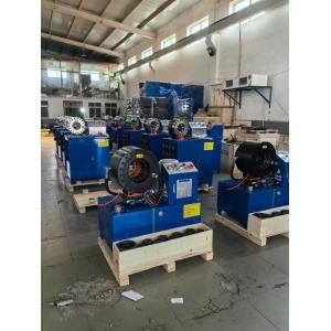 3 1/4 to 3 inch With Electric 200 pcs/h Work Efficiency 800T Hydraulic Hose Crimping Machine For 6-76mm Crimping Range