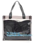 fashion pvc mirror vinyl shopping bag with printing, Recyclable Durable Clear