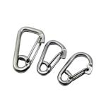 9mm-29mm 304/316 Stainless Steel Flat Safety Buckle Spring Lifting Hook Quick