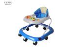 8 Wheels Baby Foldable Walker 13KG With Book Toys 2 Stoppers