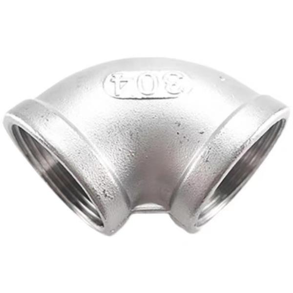 THREADED Stainless Steel Pipe Fitting SS 201 304 316 316L 90 Degree Casting NPT