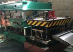Warehouse Storage Rack Roll Forming Machine , 21.5kw Roll Former Machine Cr12
