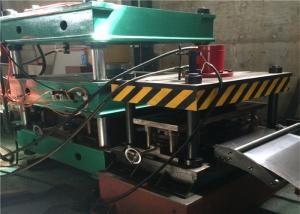 China Warehouse Storage Rack Roll Forming Machine , 21.5kw Roll Former Machine Cr12 Roller factory