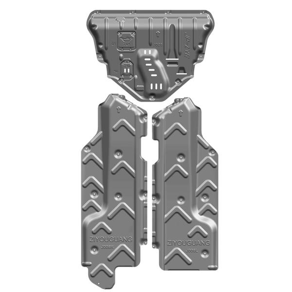 Silver Manganese-Aluminum Alloy Skid Plate for Jeep Cherokee Engine and
