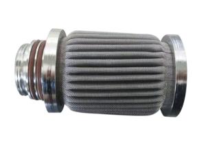 China 316l 304 Stainless Steel Filter Element Sintered Mesh Industrial High Temperature Corrosion Resistant Sintered Filter factory