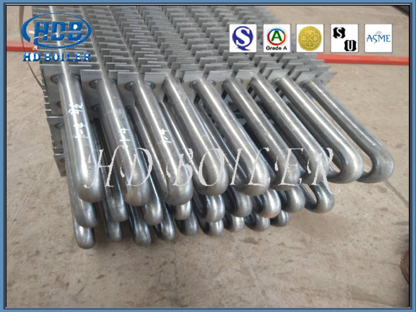 Industrial Carbon Alloy Steel Boiler Fin Tube For Power Plant Economizer