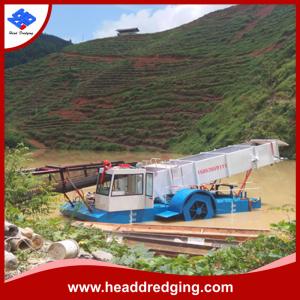 Sea Born Debris Surface Cleaning 12CBM trash Collecting Boat