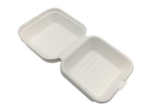 China 6×6 Inch 530ml 20g Biodegradable Food Boxes factory